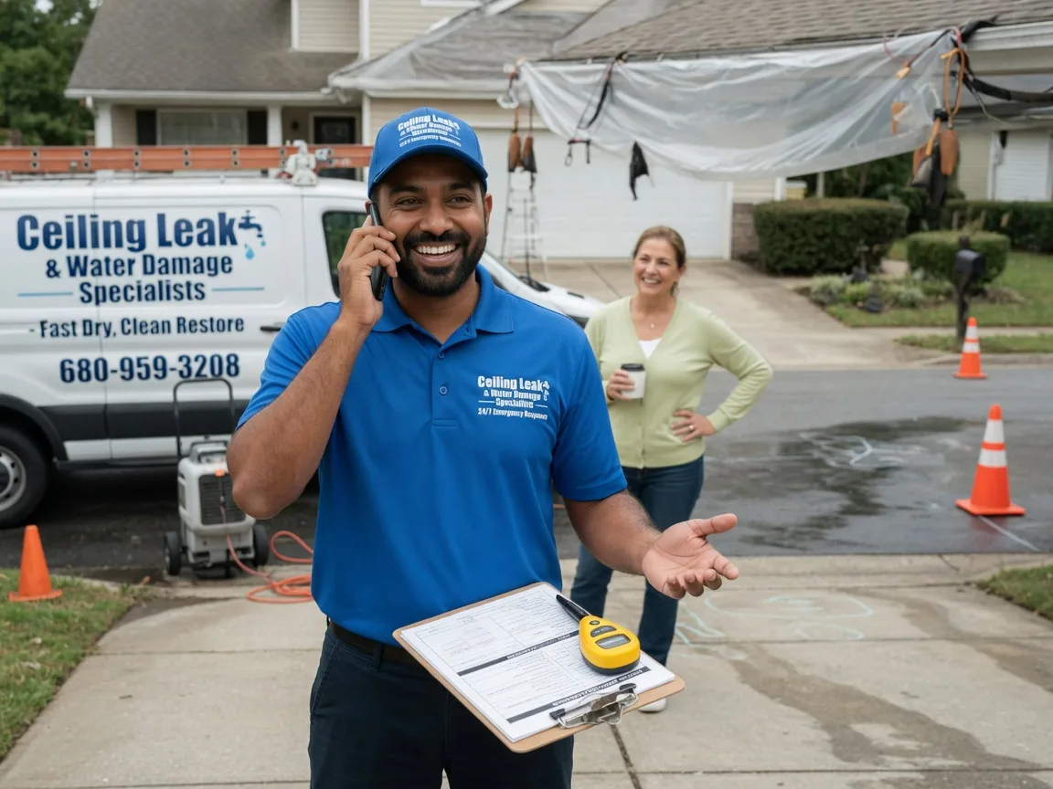 Ceiling Leak Cleanup Aquashicola, PA FAQs